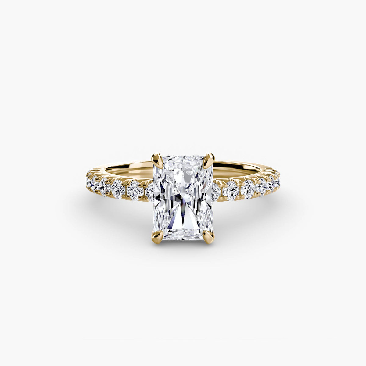 Solitaire with Pavé 6