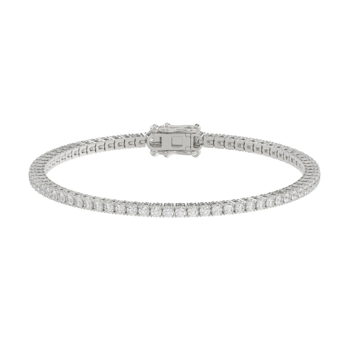 9K White Gold, angled view