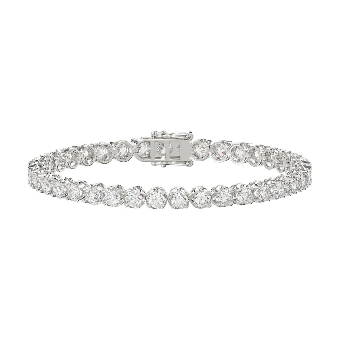 9K White Gold, angled view