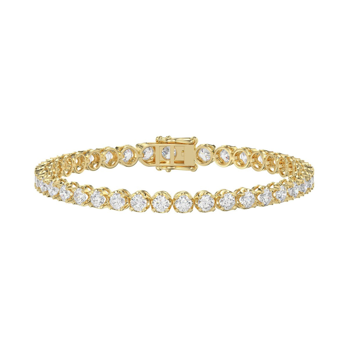 9K Yellow Gold, angled view