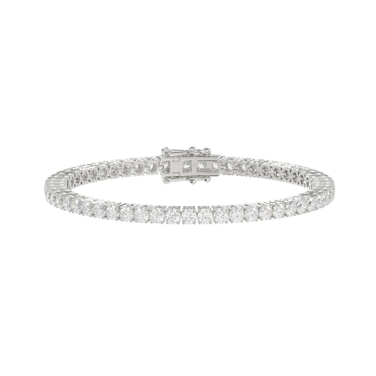 9K White Gold, angled view