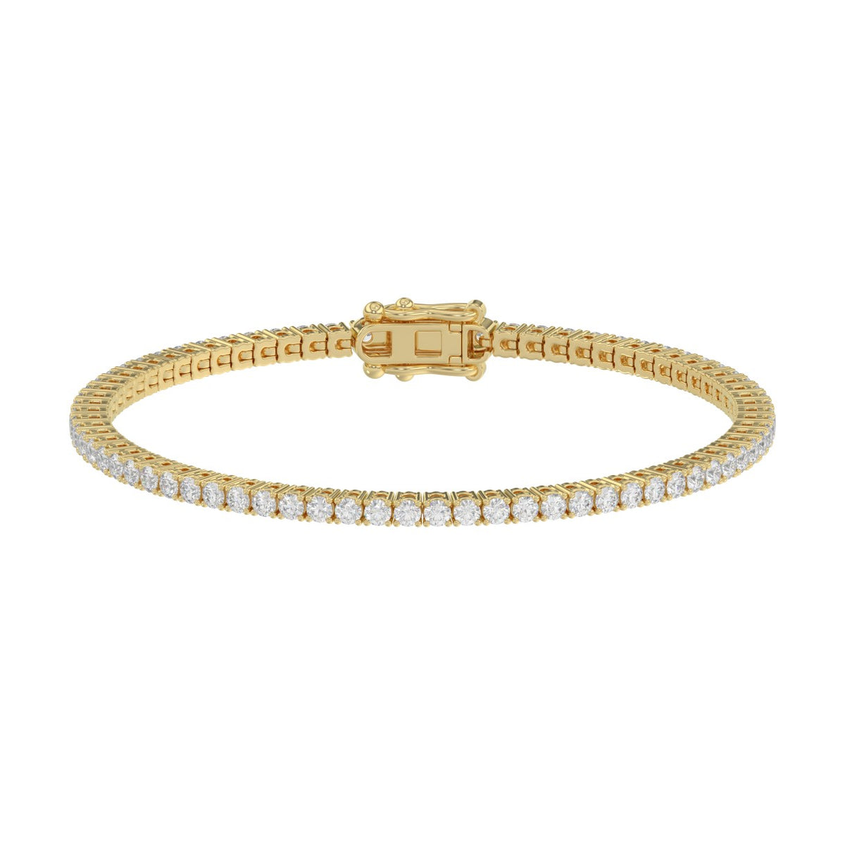 9K Yellow Gold, angled view